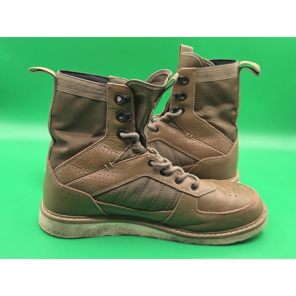 VIKTOS 1911 Retro Boots Men 9 Coyote Brown Vibram Sole Water Resistant Tactical